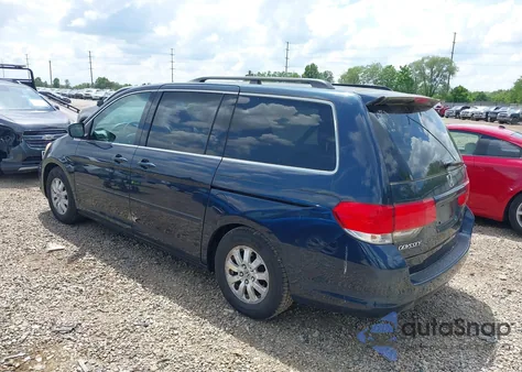 2010 Honda Odyssey Ex from USA, damaged, VIN 5FNRL3H53AB023162
